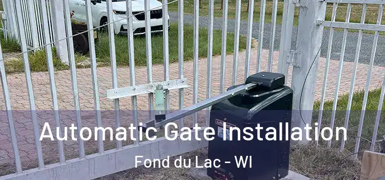  Automatic Gate Installation Fond du Lac - WI