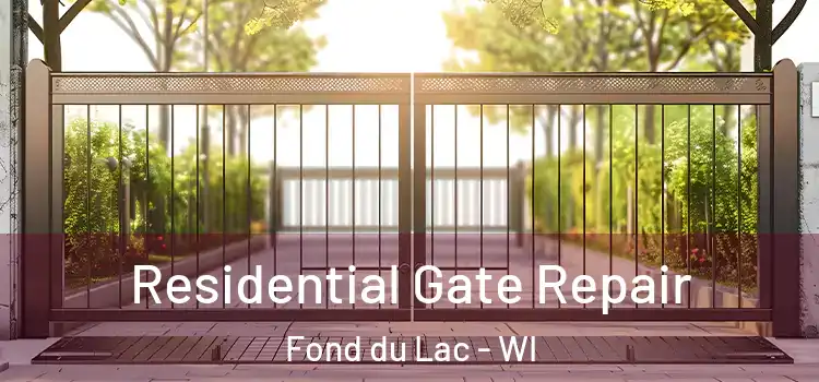  Residential Gate Repair Fond du Lac - WI